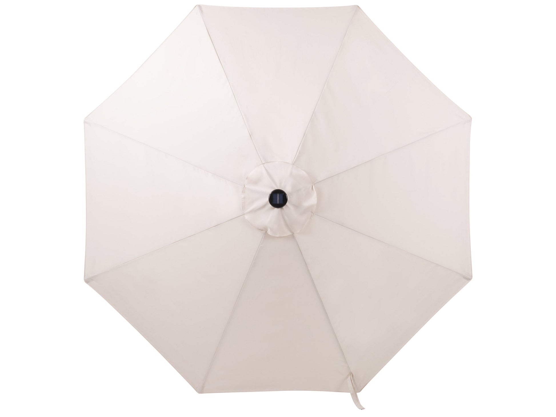 beige led umbrella, tilting Skylight Collection detail image CorLiving#color_beige