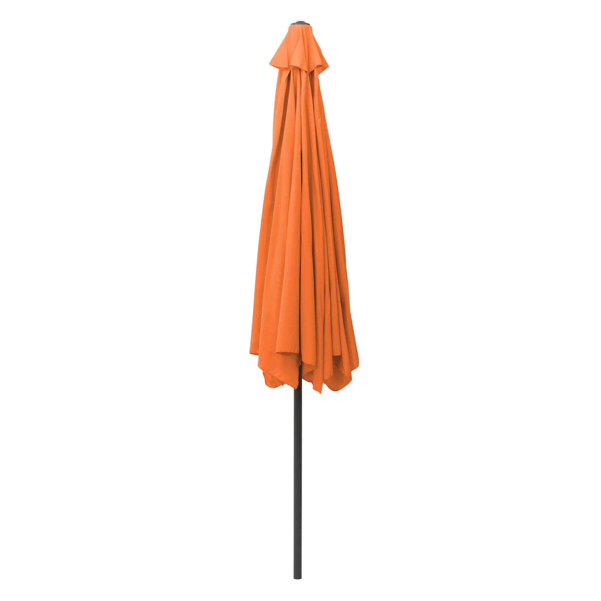 orange 10ft patio umbrella, round tilting with base 200 Series product image CorLiving#color_orange