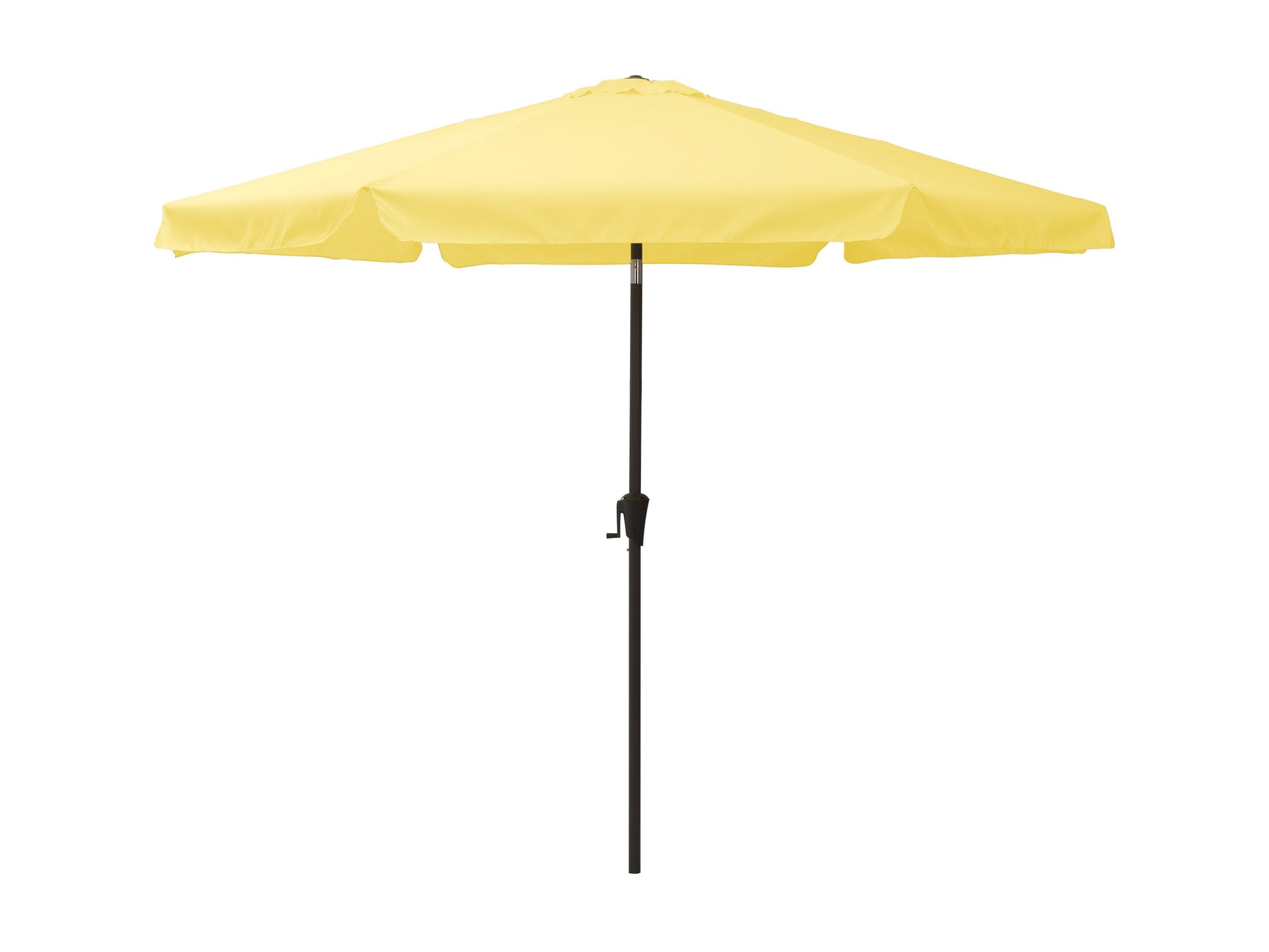 yellow 10ft patio umbrella, round tilting 200 Series product image CorLiving#color_yellow