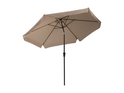 sandy brown 10ft patio umbrella, round tilting 200 Series product image CorLiving#color_sandy-brown