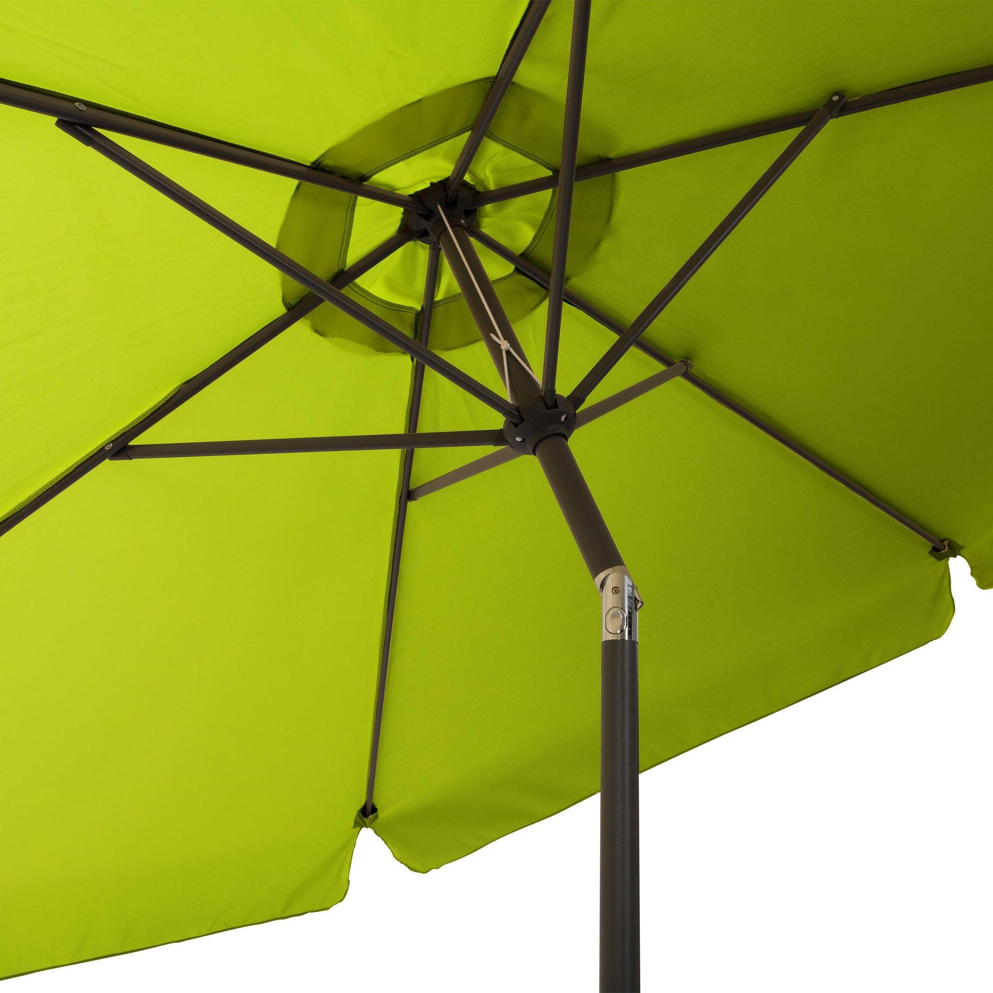 lime green 10ft patio umbrella, round tilting with base 200 Series detail image CorLiving#color_lime-green