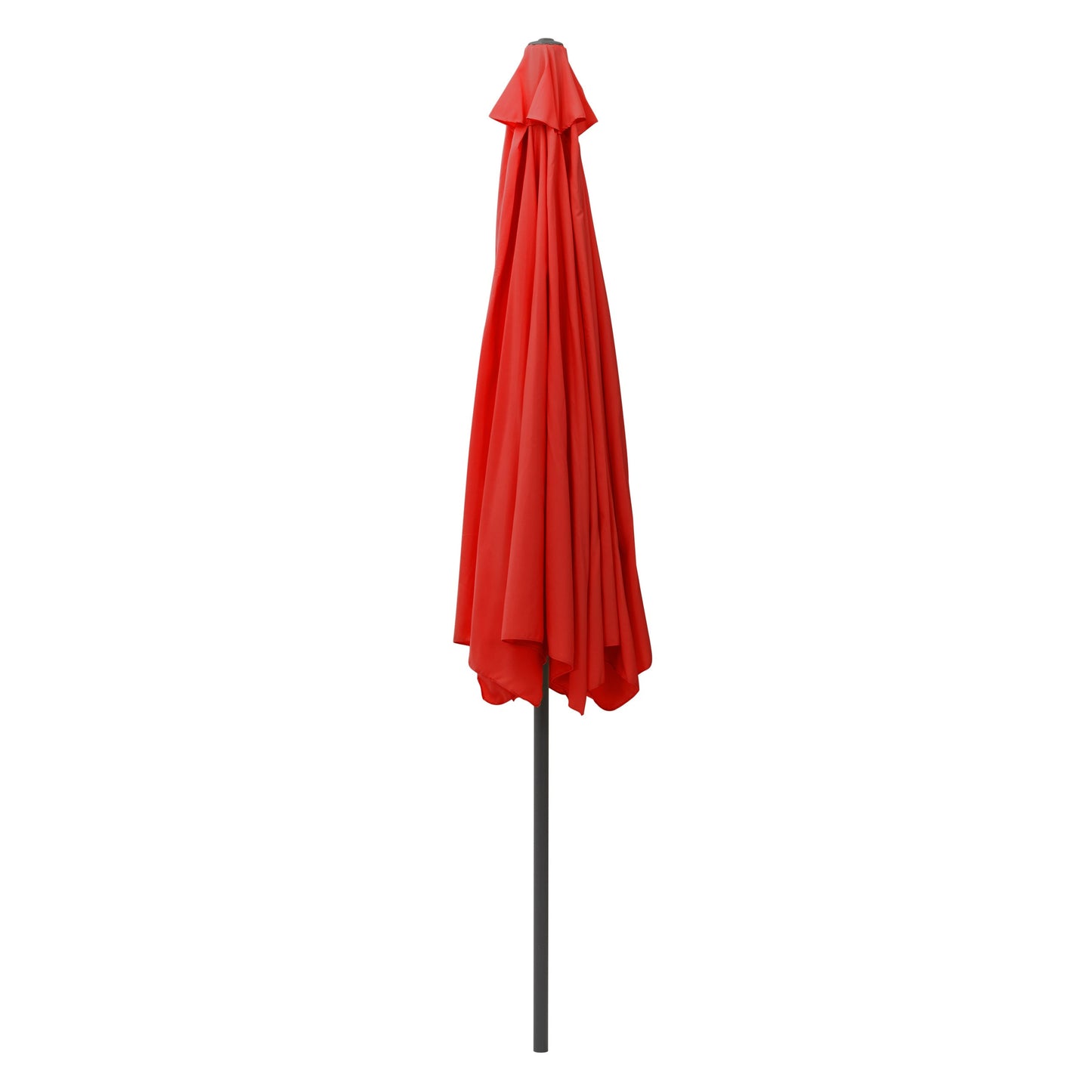 crimson red 10ft patio umbrella, round tilting with base 200 Series product image CorLiving#color_crimson-red