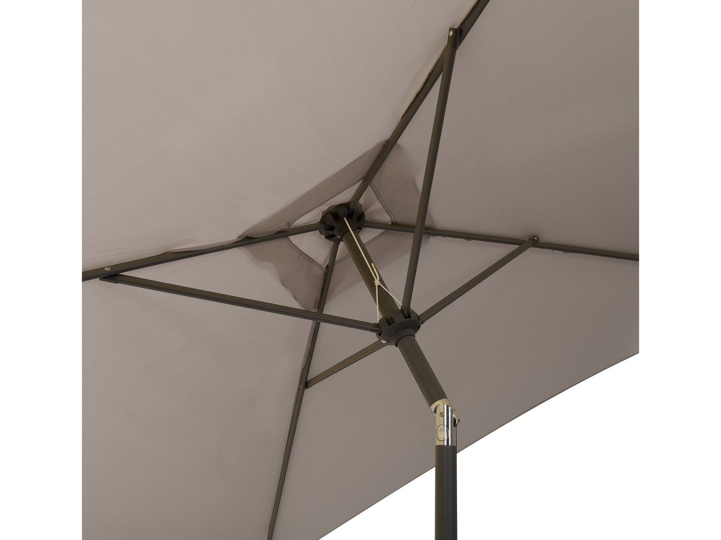 sandy grey  square patio umbrella, tilting 300 Series detail image CorLiving#color_sandy-grey 