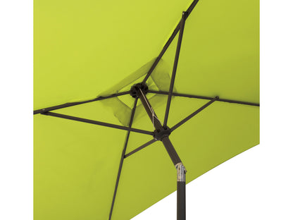 lime green square patio umbrella, tilting 300 Series detail image CorLiving#color_lime-green