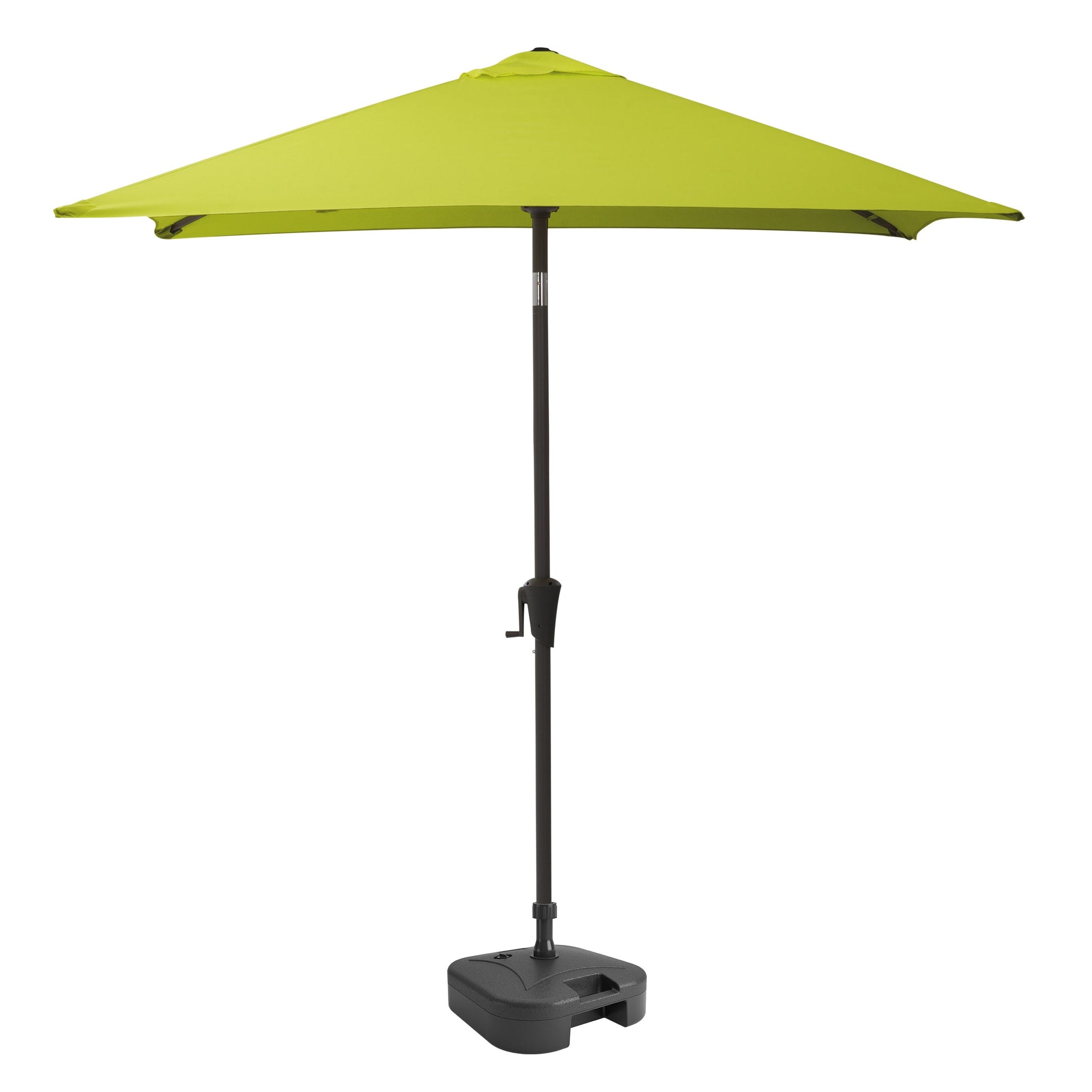 lime green square patio umbrella, tilting with base 300 Series product image CorLiving#color_lime-green