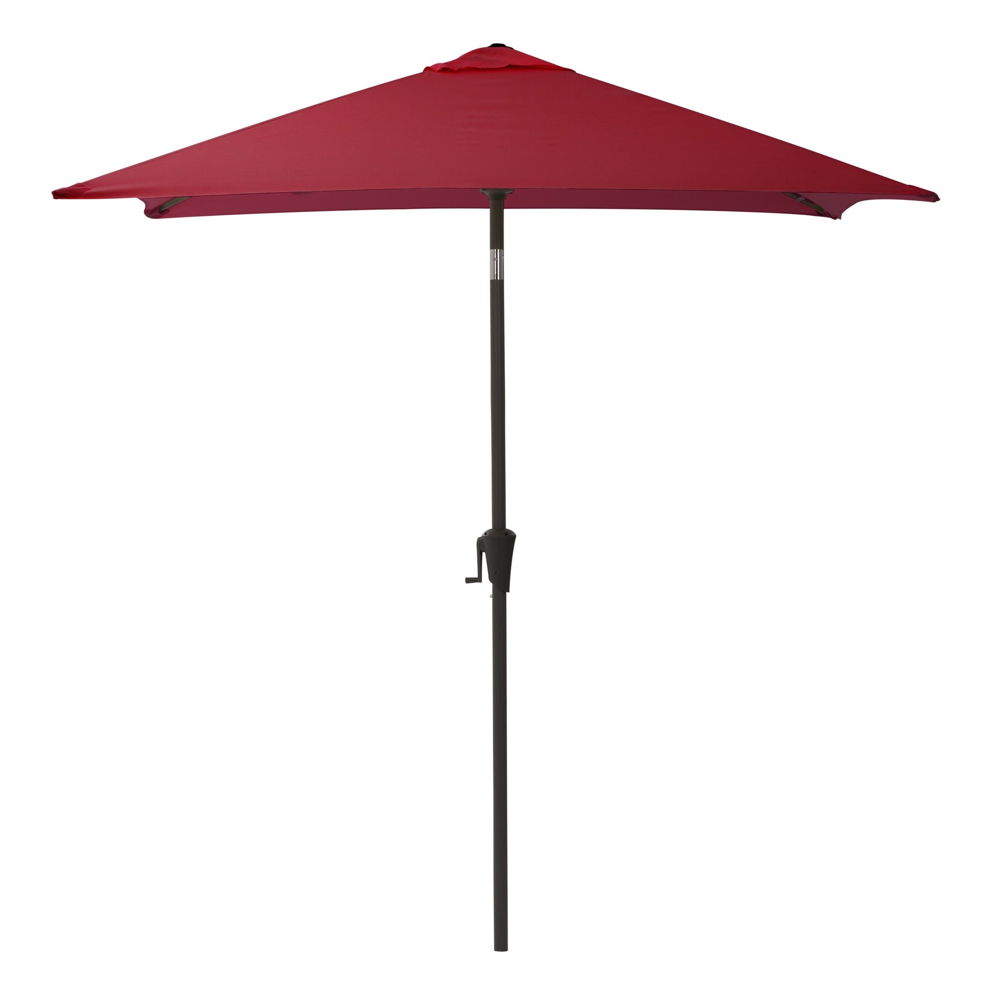 wine red square patio umbrella, tilting with base 300 Series product image CorLiving#color_wine-red