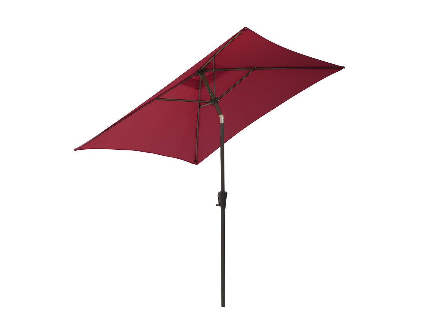 wine red square patio umbrella, tilting 300 Series product image CorLiving#color_wine-red