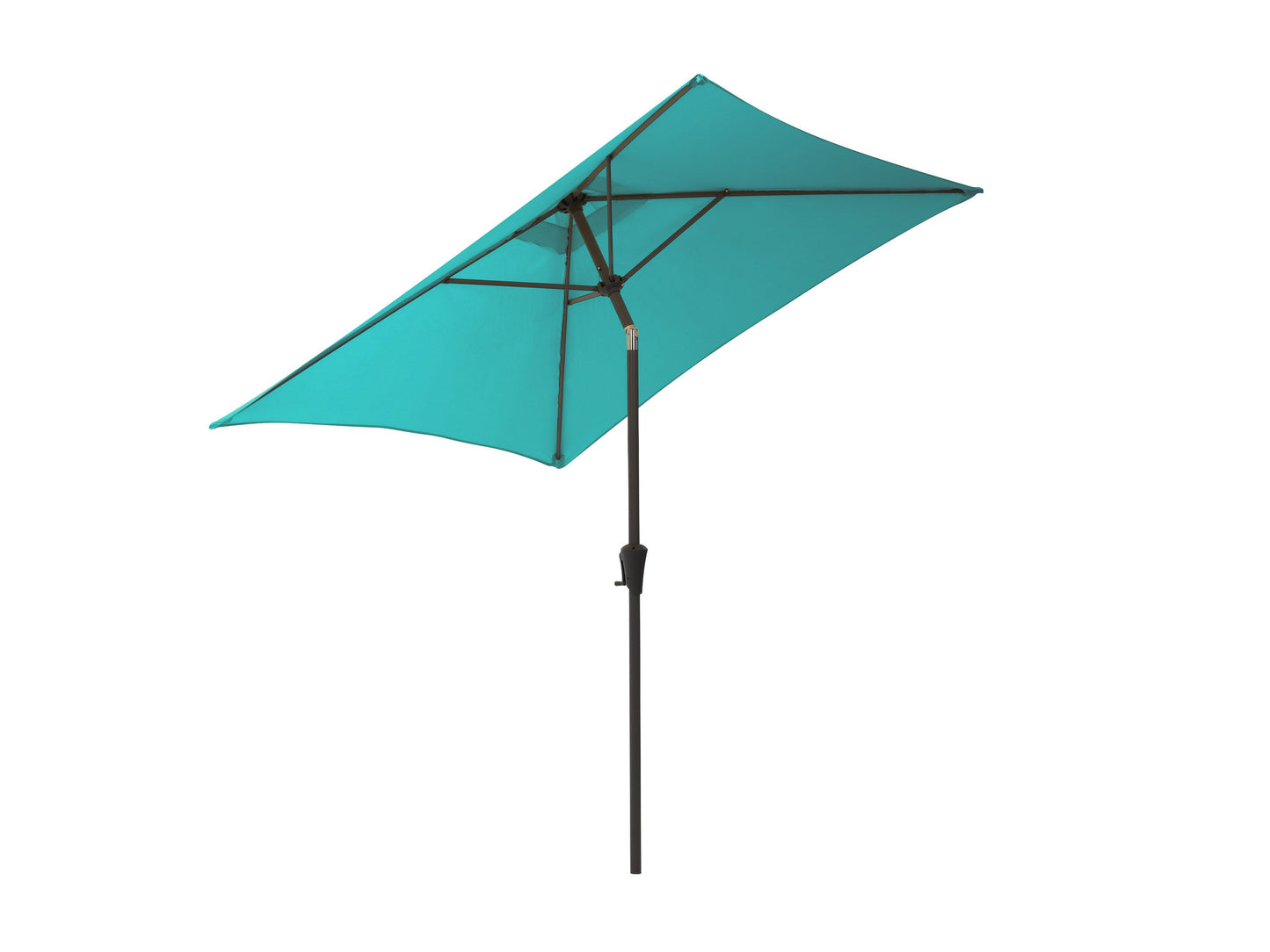 turquoise blue square patio umbrella, tilting 300 Series product image CorLiving#color_turquoise-blue