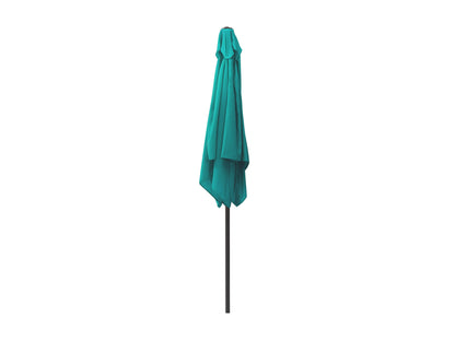 turquoise blue square patio umbrella, tilting 300 Series product image CorLiving#color_turquoise-blue