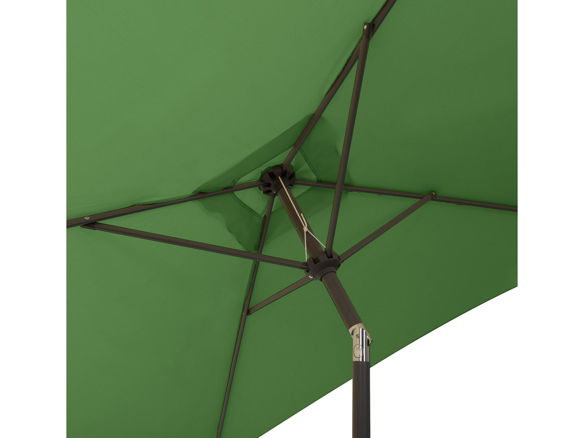 forest green square patio umbrella, tilting 300 Series detail image CorLiving#color_forest-green