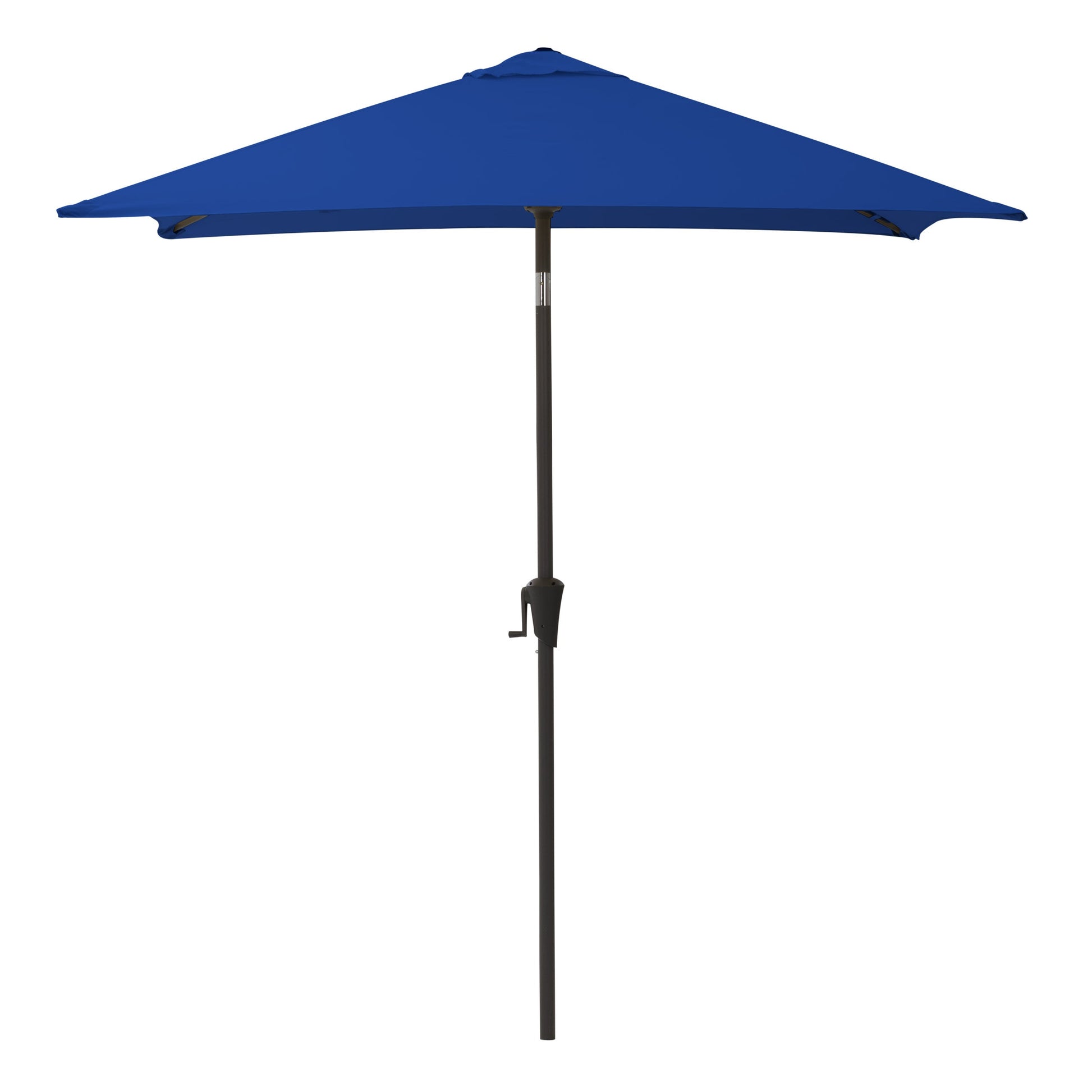 cobalt blue square patio umbrella, tilting with base 300 Series product image CorLiving#color_cobalt-blue