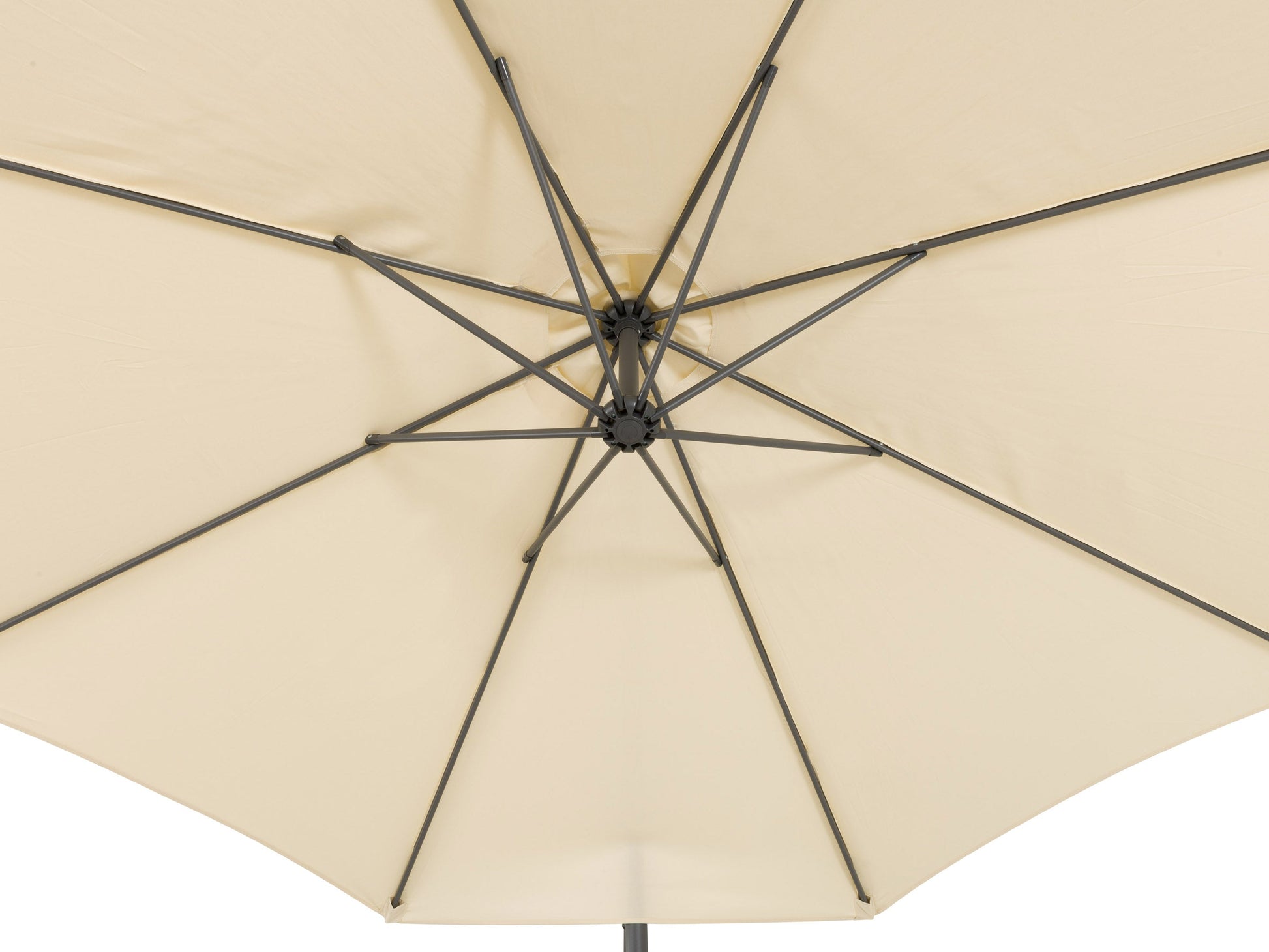 warm white offset patio umbrella 400 Series detail image CorLiving#color_warm-white