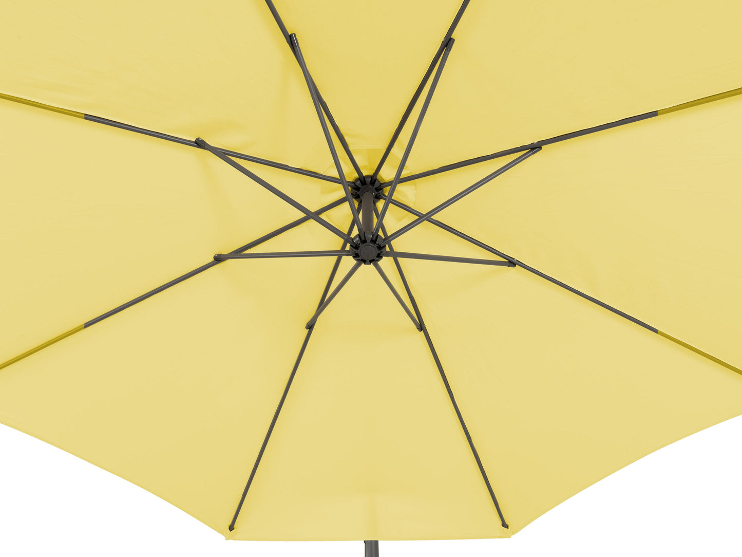 yellow offset patio umbrella 400 Series detail image CorLiving#color_yellow