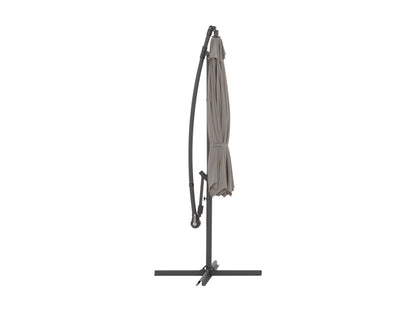 sandy grey  offset patio umbrella 400 Series product image CorLiving#color_sandy-grey 