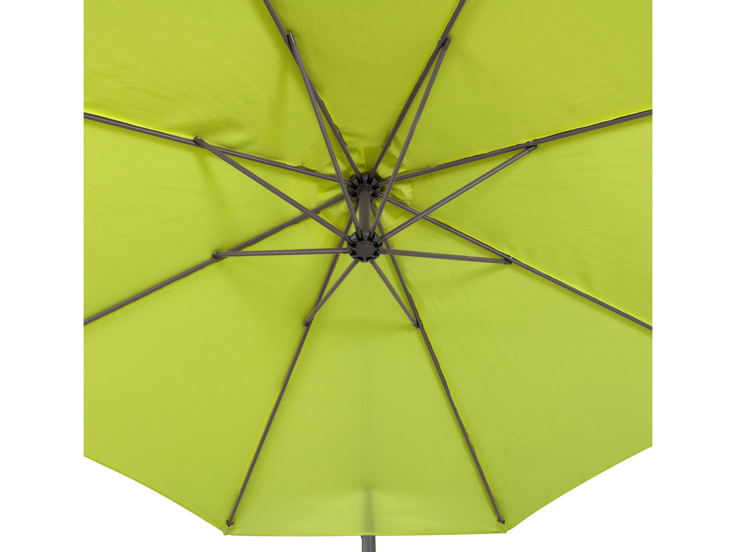 lime green offset patio umbrella 400 Series detail image CorLiving#color_lime-green