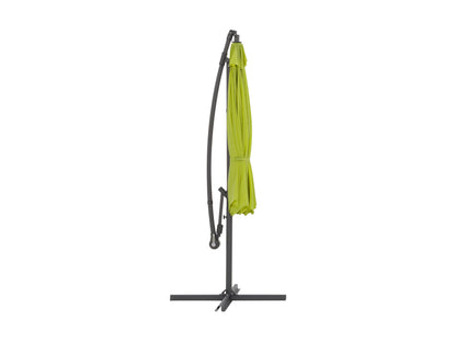 lime green offset patio umbrella 400 Series product image CorLiving#color_lime-green