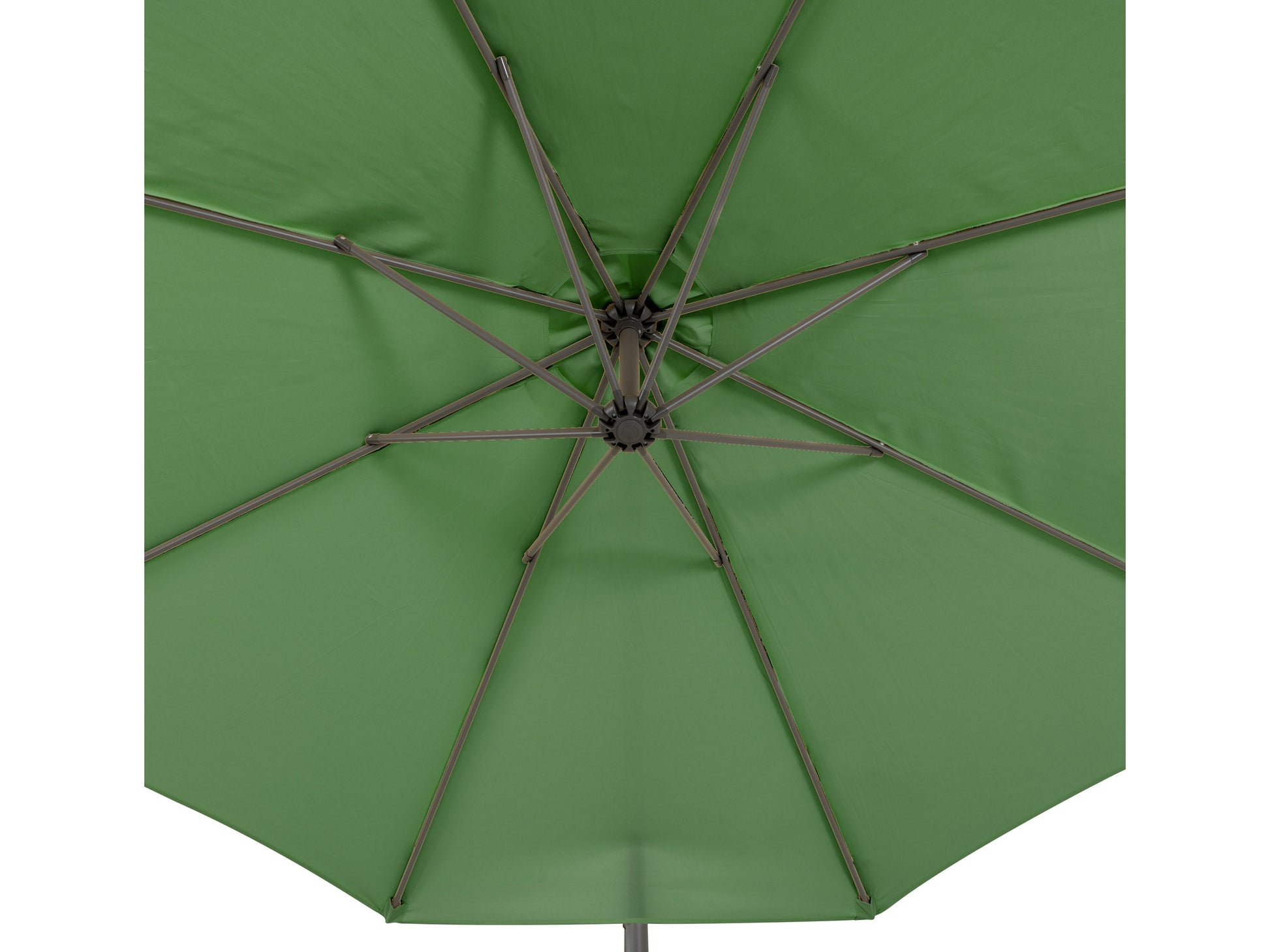 forest green offset patio umbrella 400 Series detail image CorLiving#color_forest-green