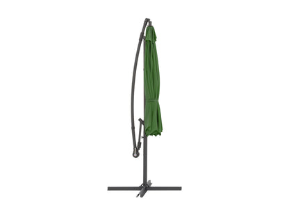 forest green offset patio umbrella 400 Series product image CorLiving#color_forest-green