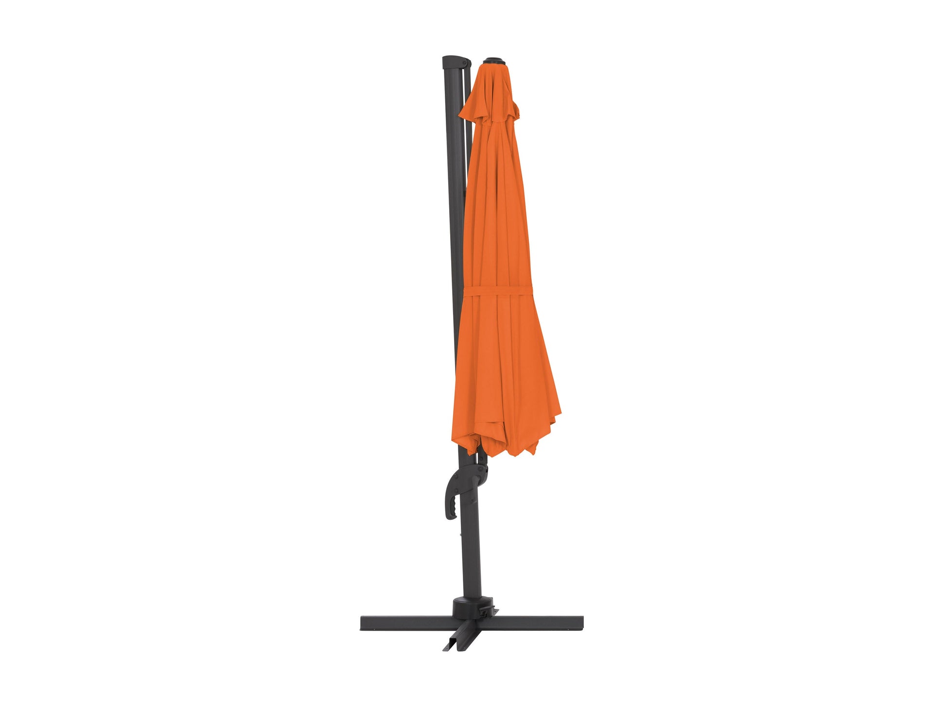 orange deluxe offset patio umbrella 500 Series product image CorLiving#color_orange
