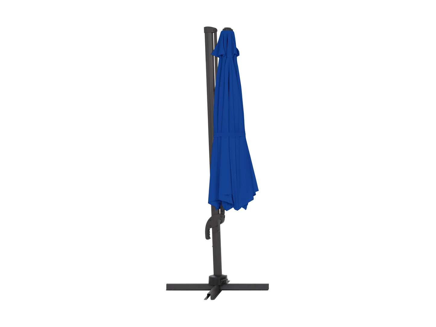 cobalt blue deluxe offset patio umbrella 500 Series product image CorLiving#color_cobalt-blue