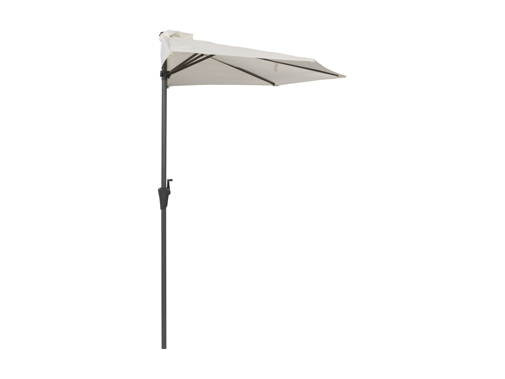 off white half umbrella Versa Collection product image CorLiving#color_off-white