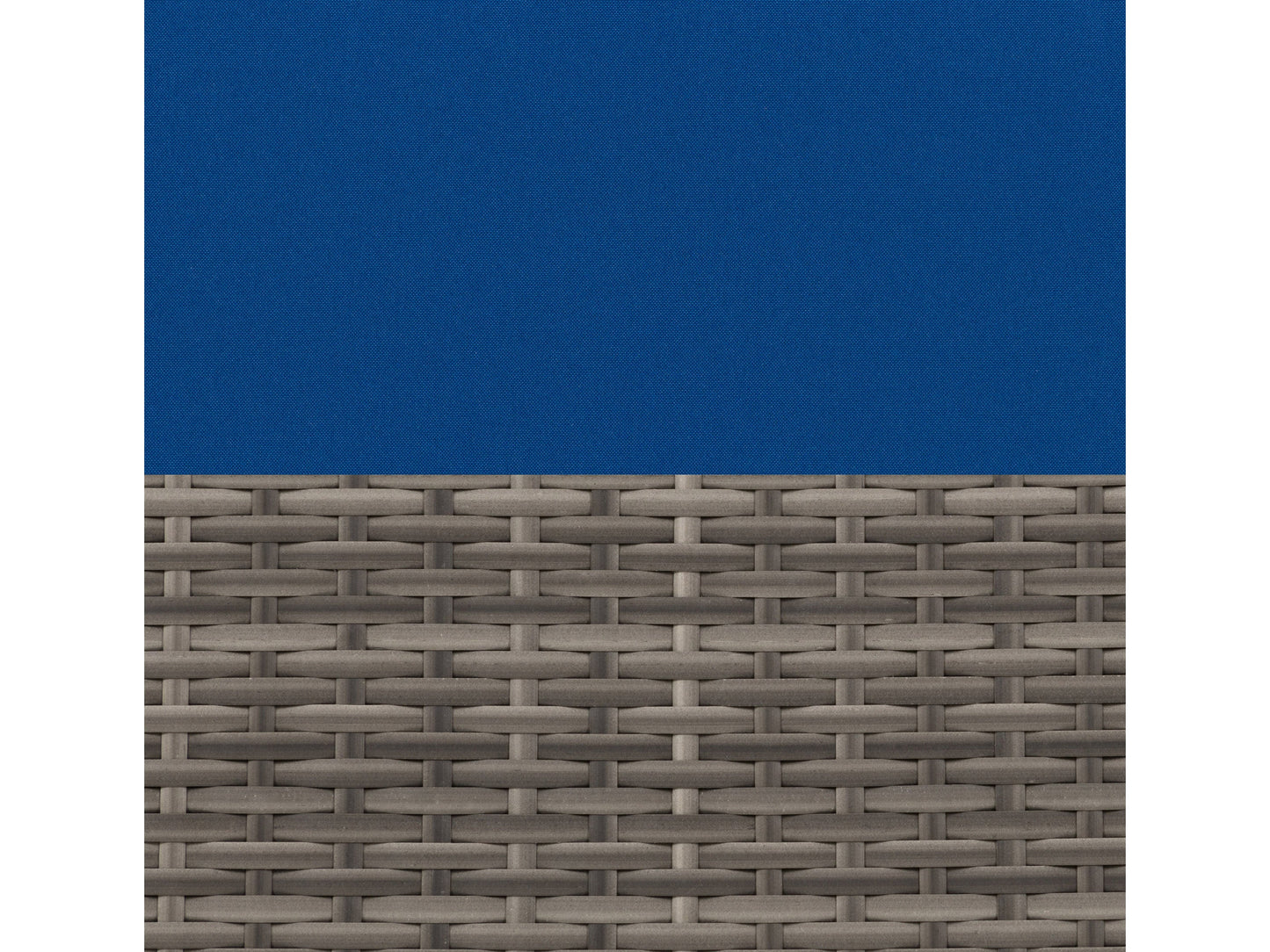 blended grey and oxford blue Wicker Outdoor Rocking Chair Parksville Collection detail image by CorLiving#color_blended-grey-and-oxford-blue