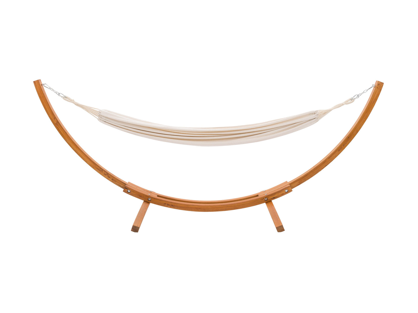 beige Hammock with Wood Stand Warm Sun Collection product image by CorLiving#color_beige