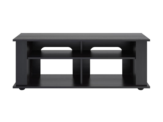 black Wood TV Stand for TVs up to 55" Bakersfield Collection product image by CorLiving#color_black