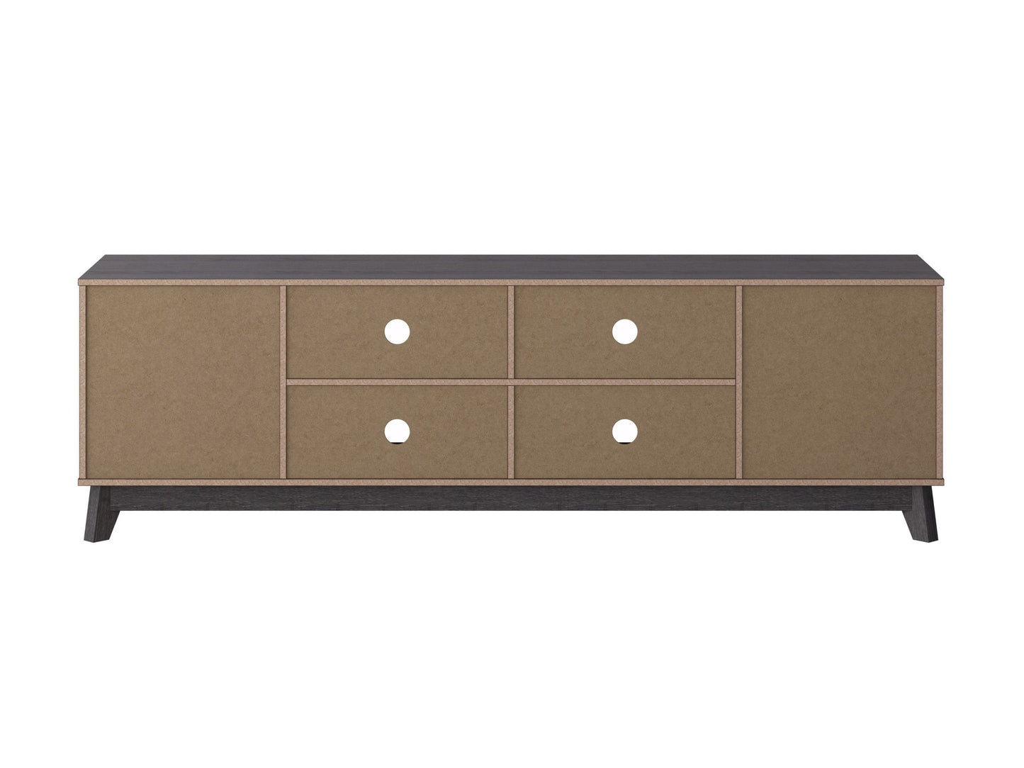 grey Modern TV Stand for TVs up to 85" Hollywood Collection product image by CorLiving#color_grey