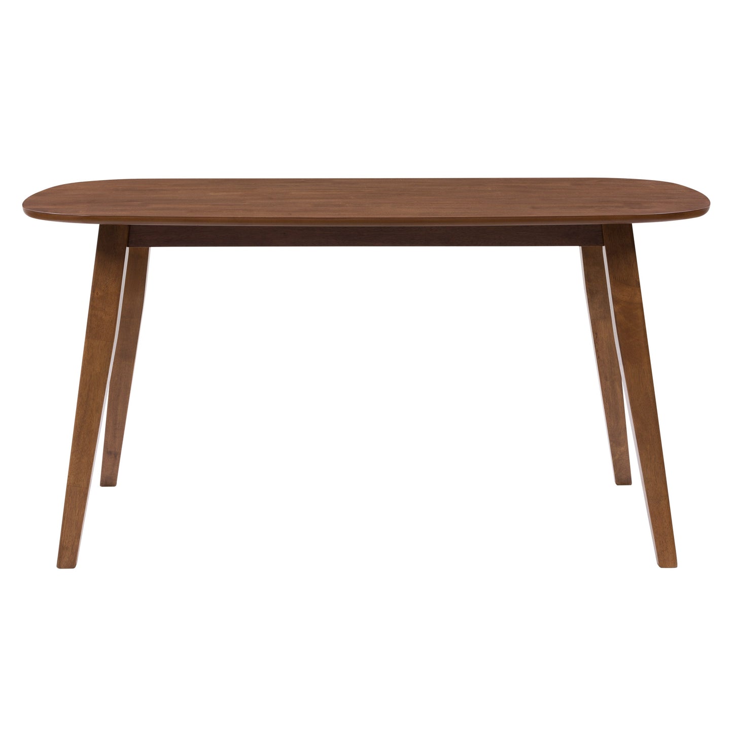 hazelnut Mid Century Modern Dining Table Tiffany Collection product image by CorLiving#color_hazelnut
