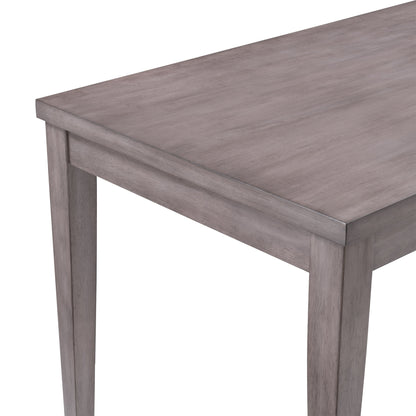 Grey Wood Dining Table, Counter Height New York Collection detail image by CorLiving#color_new-york-washed-grey
