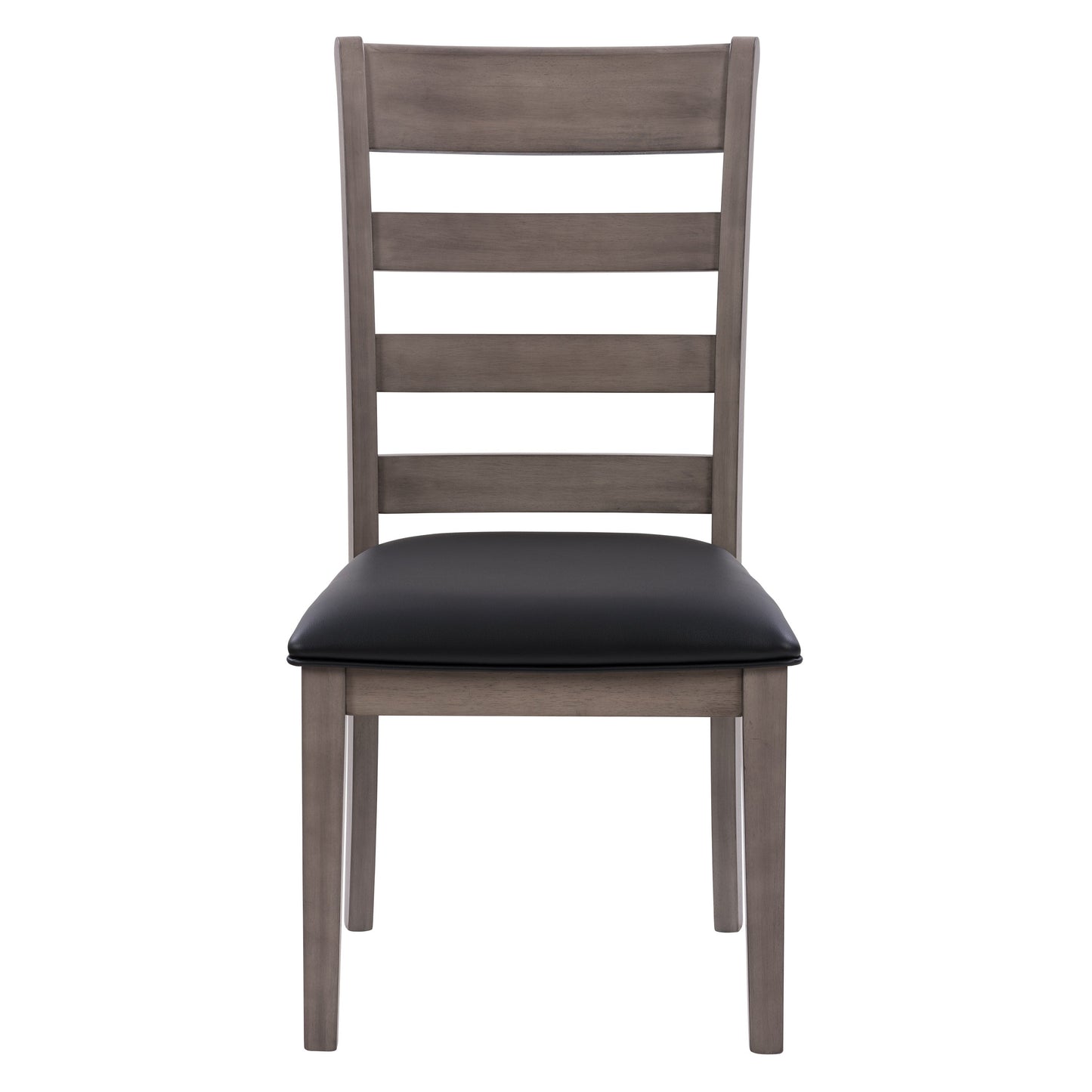 washed grey Wood Dining Chairs, Set of 2 New York Collection product image by CorLiving#color_new-york-washed-grey-and-black