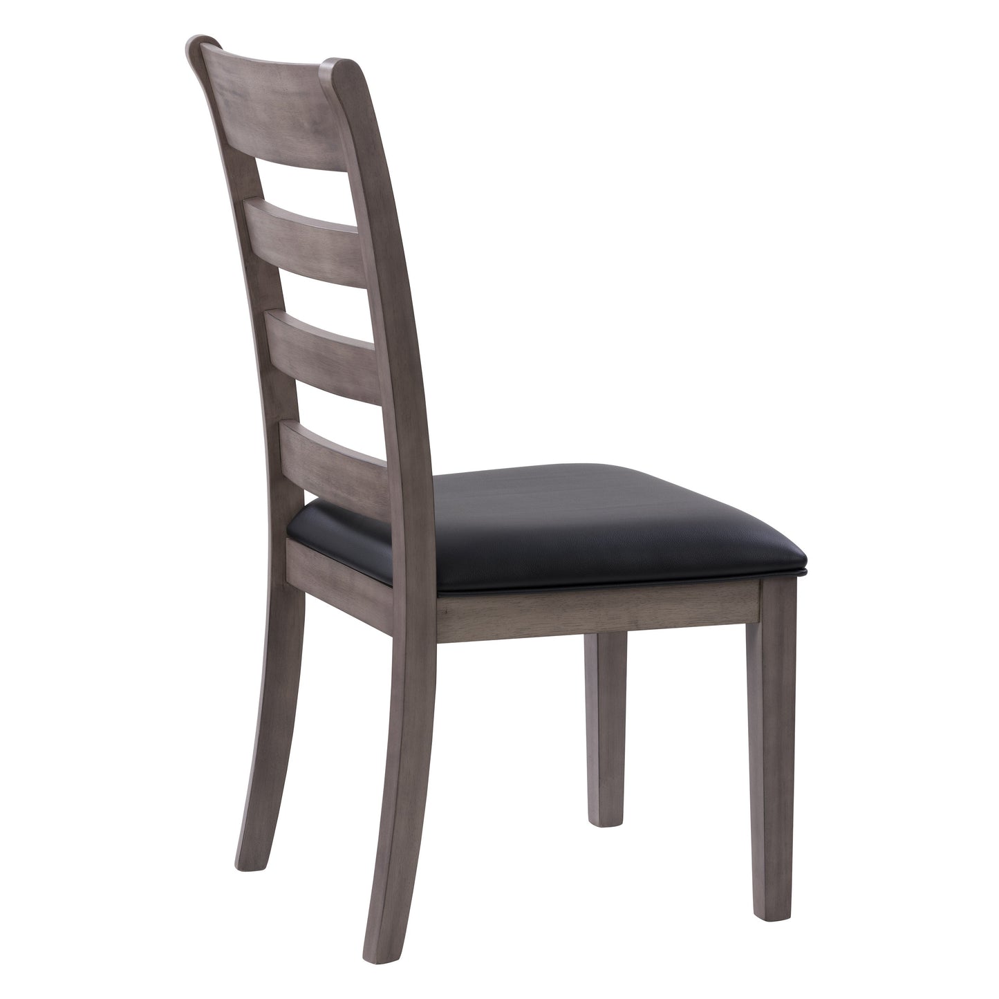 washed grey Wood Dining Chairs, Set of 2 New York Collection product image by CorLiving#color_new-york-washed-grey-and-black