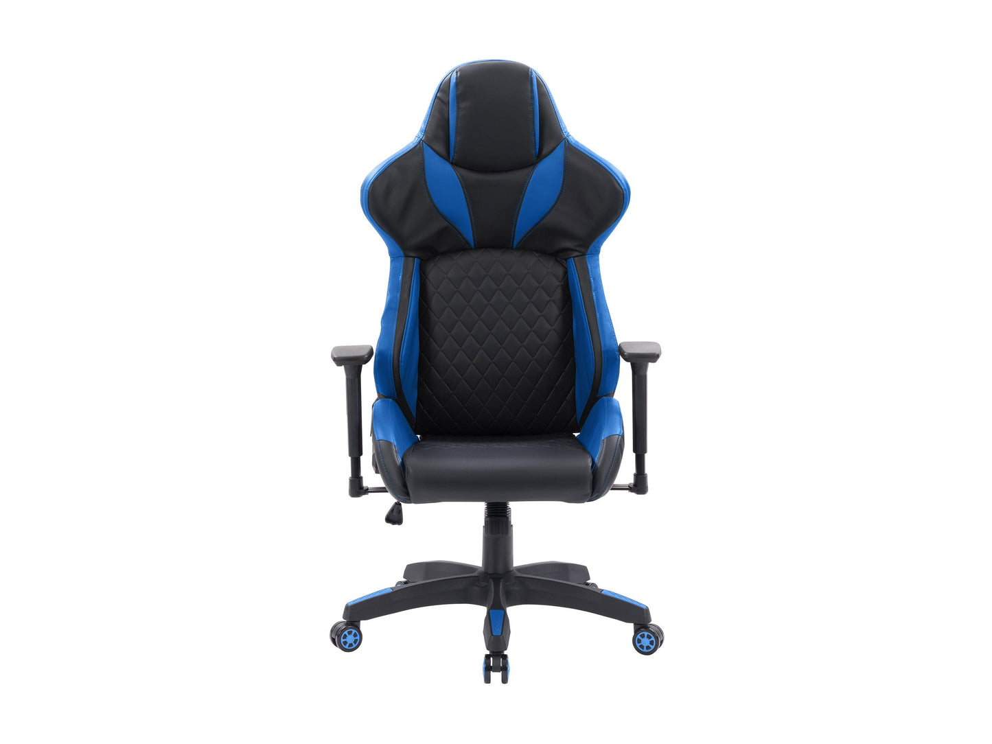black and blue Gaming Reclining Chair Nightshade Collection product image by CorLiving#color_black-and-blue