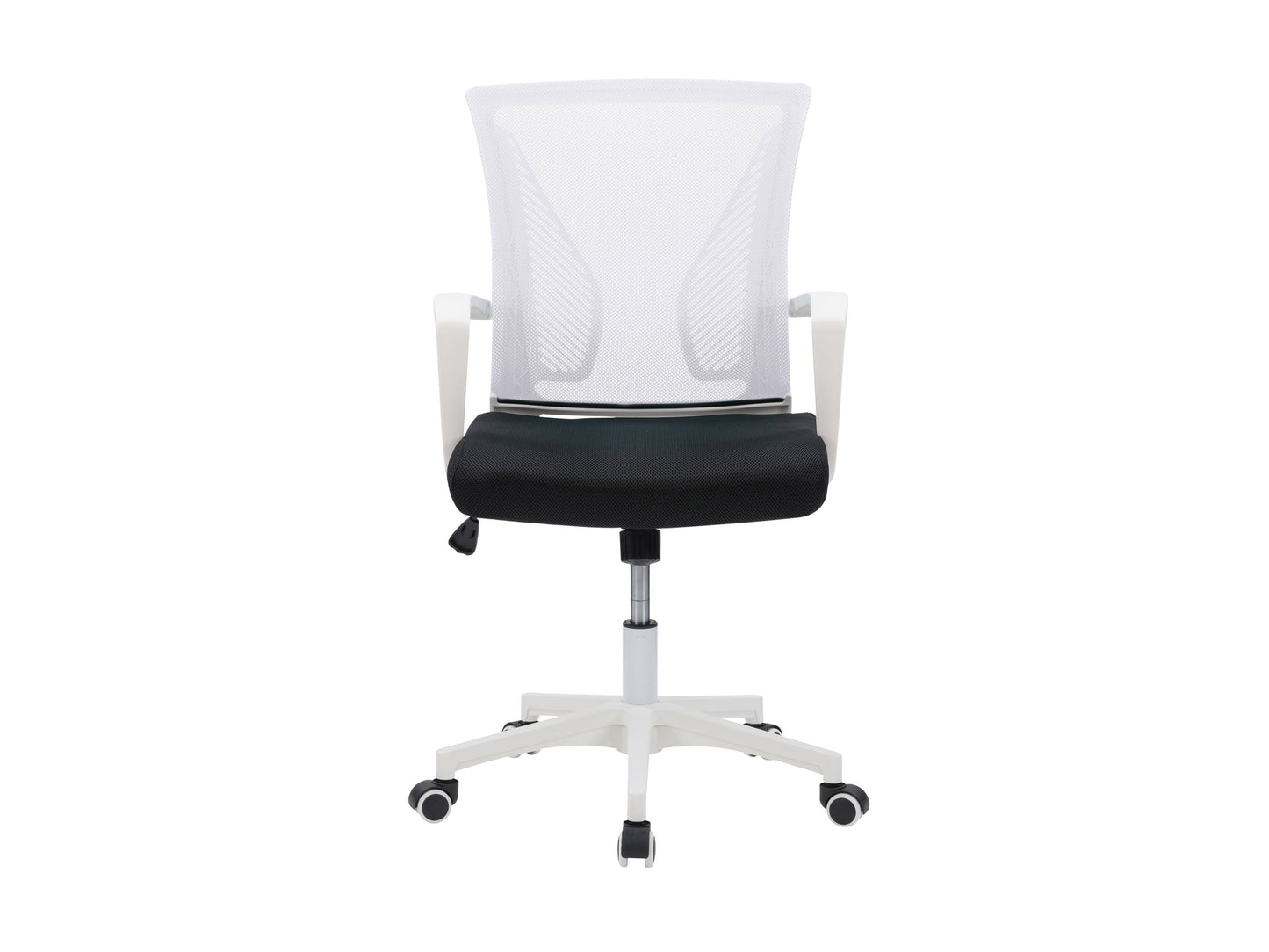 white and black Mesh Task Chair Cooper Collection product image by CorLiving#color_white-and-black