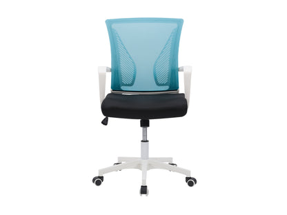 teal and black Mesh Task Chair Cooper Collection product image by CorLiving#color_teal-and-black