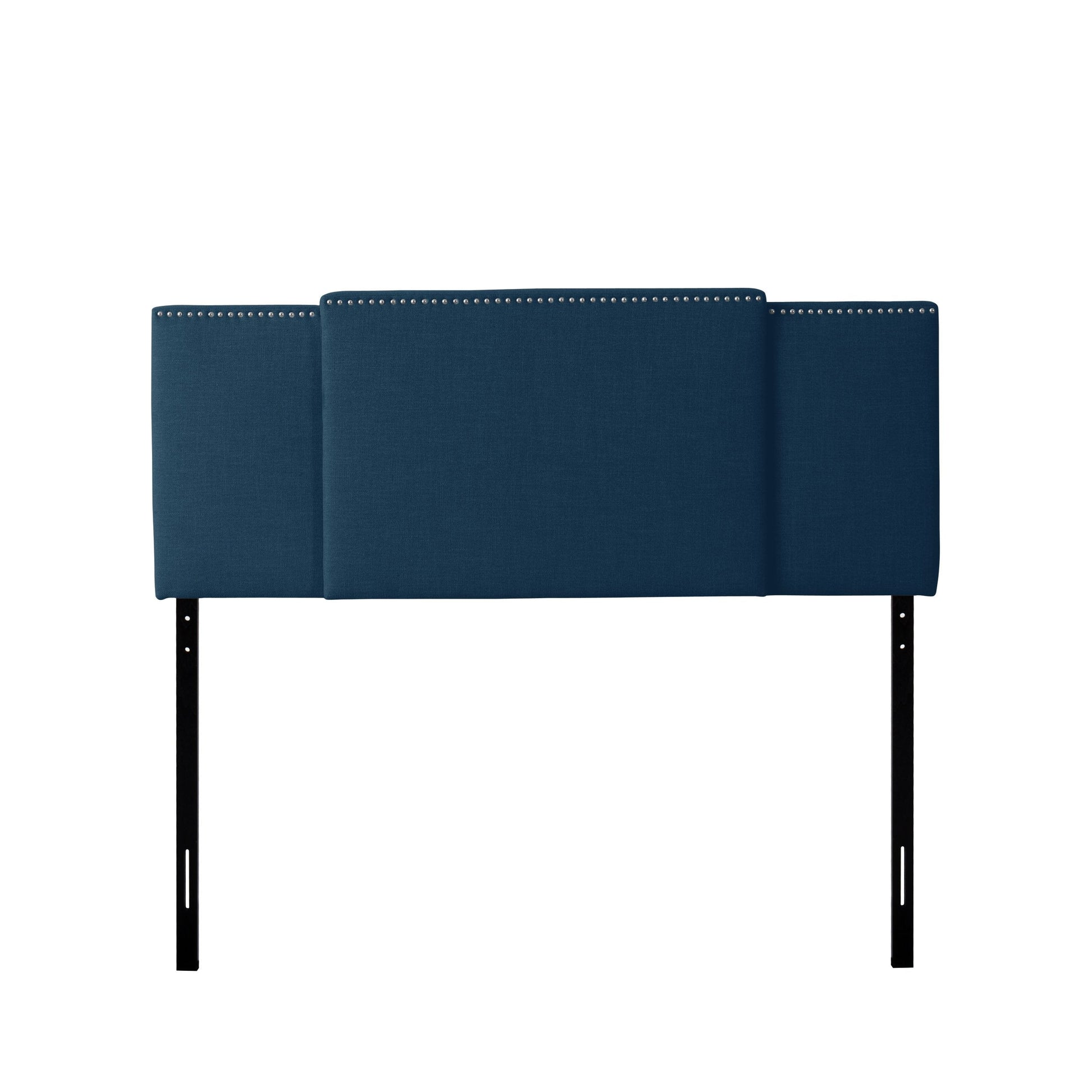 navy blue Expandable Headboard, Full / Queen / King Mia Collection product image by CorLiving#color_navy-blue