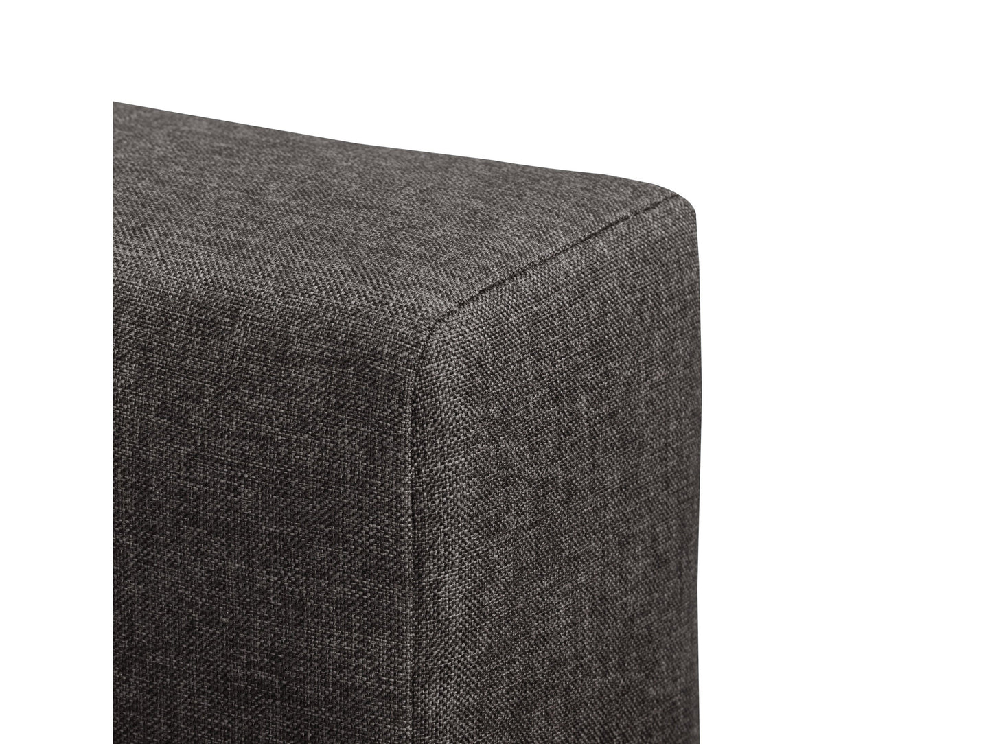 dark grey Button Tufted Twin / Single Bed Nova Ridge Collection detail image by CorLiving#color_nova-ridge-dark-grey