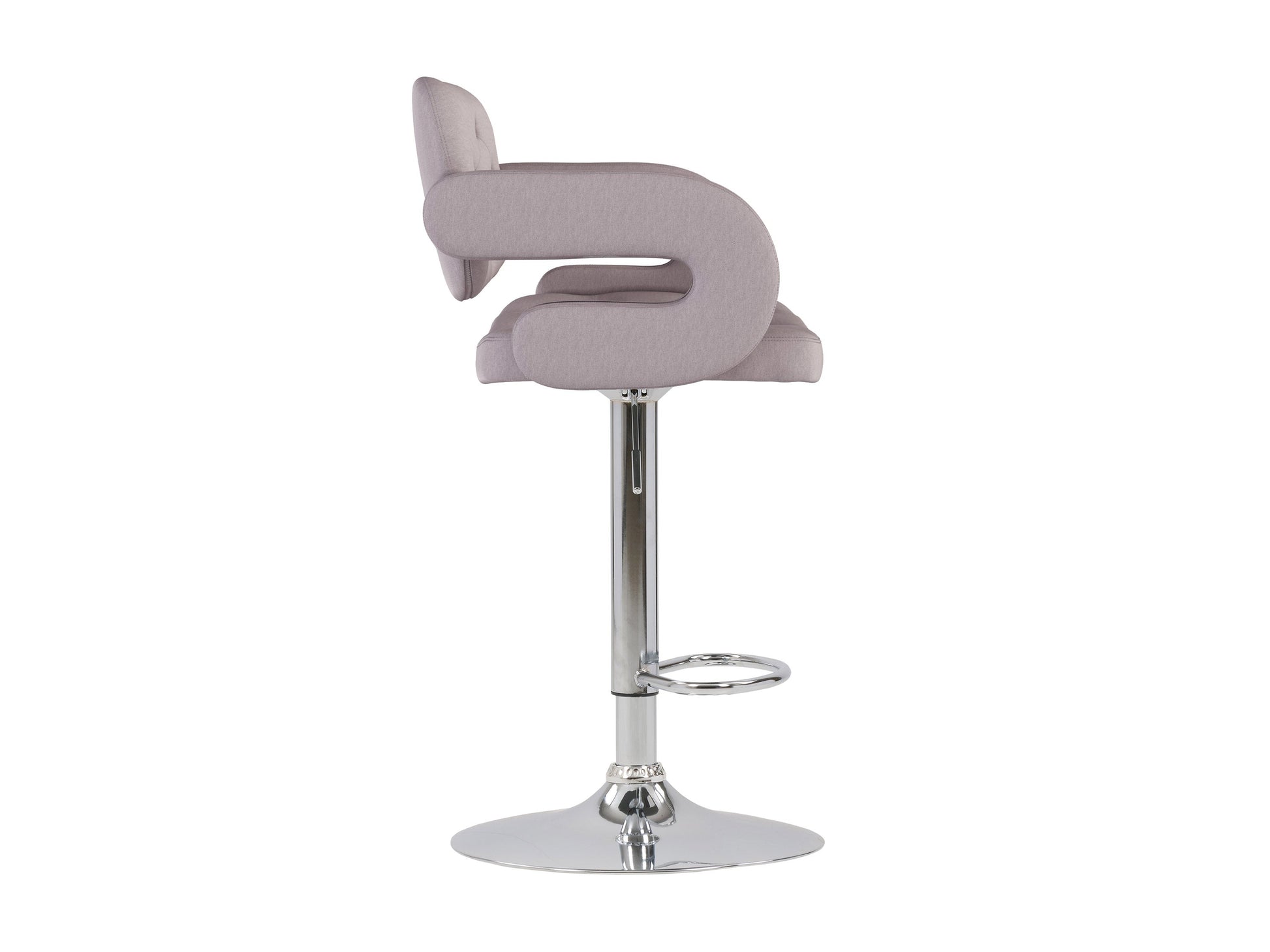 light grey Bar Stools with Arms Set of 2 Jude Collection product image by CorLiving#color_light-grey