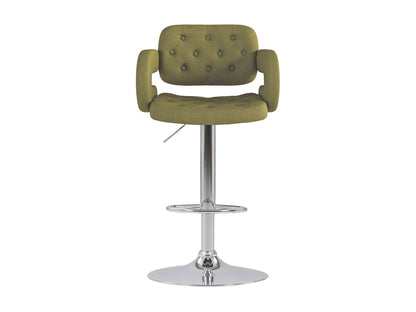 olive green Bar Stools with Arms Set of 2 Jude Collection product image by CorLiving#color_olive-green