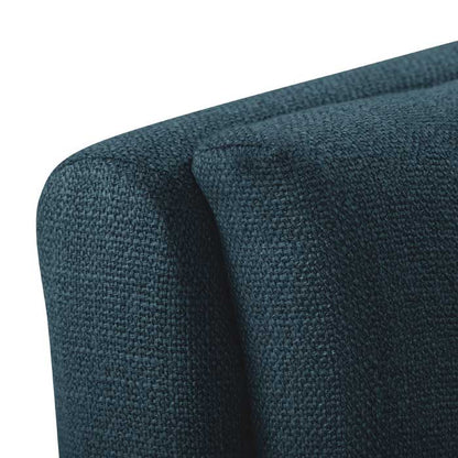 navy blue and dark brown Cushioned Bar Stools Set of 2 Leilani Collection detail image by CorLiving#color_dpt-blue