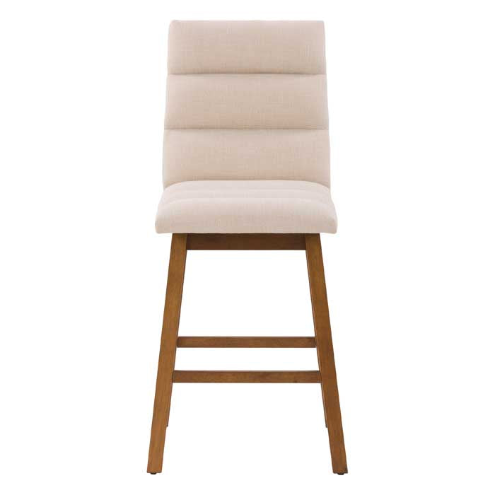 beige and brown Wood Bar Stools Set of 2 Lilibet Collection product image by CorLiving#color_dpt-beige