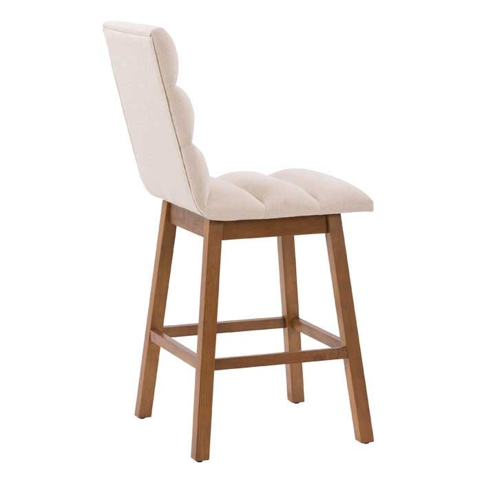 beige and brown Wood Bar Stools Set of 2 Lilibet Collection product image by CorLiving#color_dpt-beige