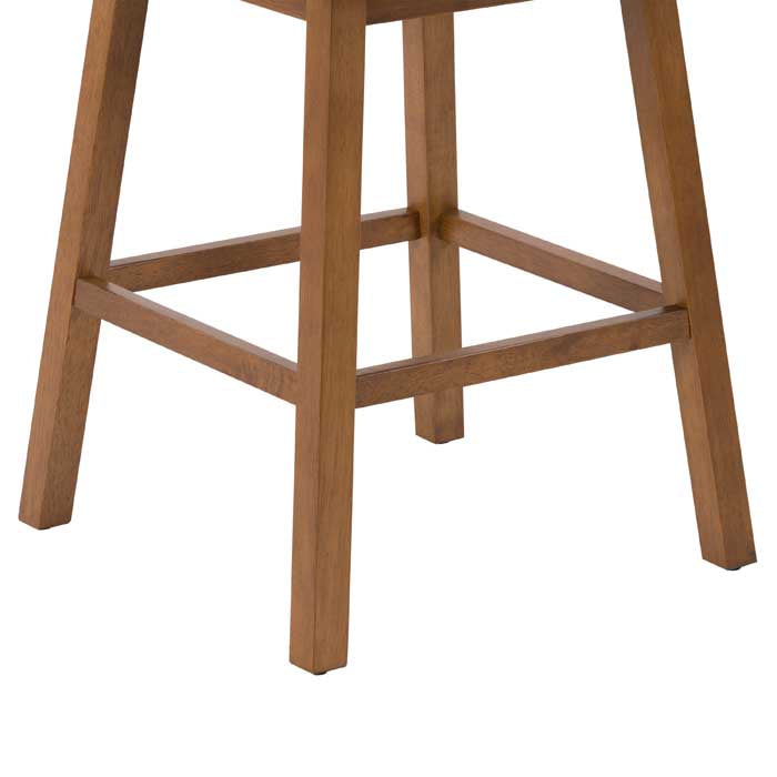 dark grey and brown Wood Bar Stools Set of 2 Lilibet Collection detail image by CorLiving#color_dpt-dark-grey