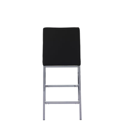 black Counter Height Bar Stools Set of 2 Huntington Collection product image by CorLiving#color_black