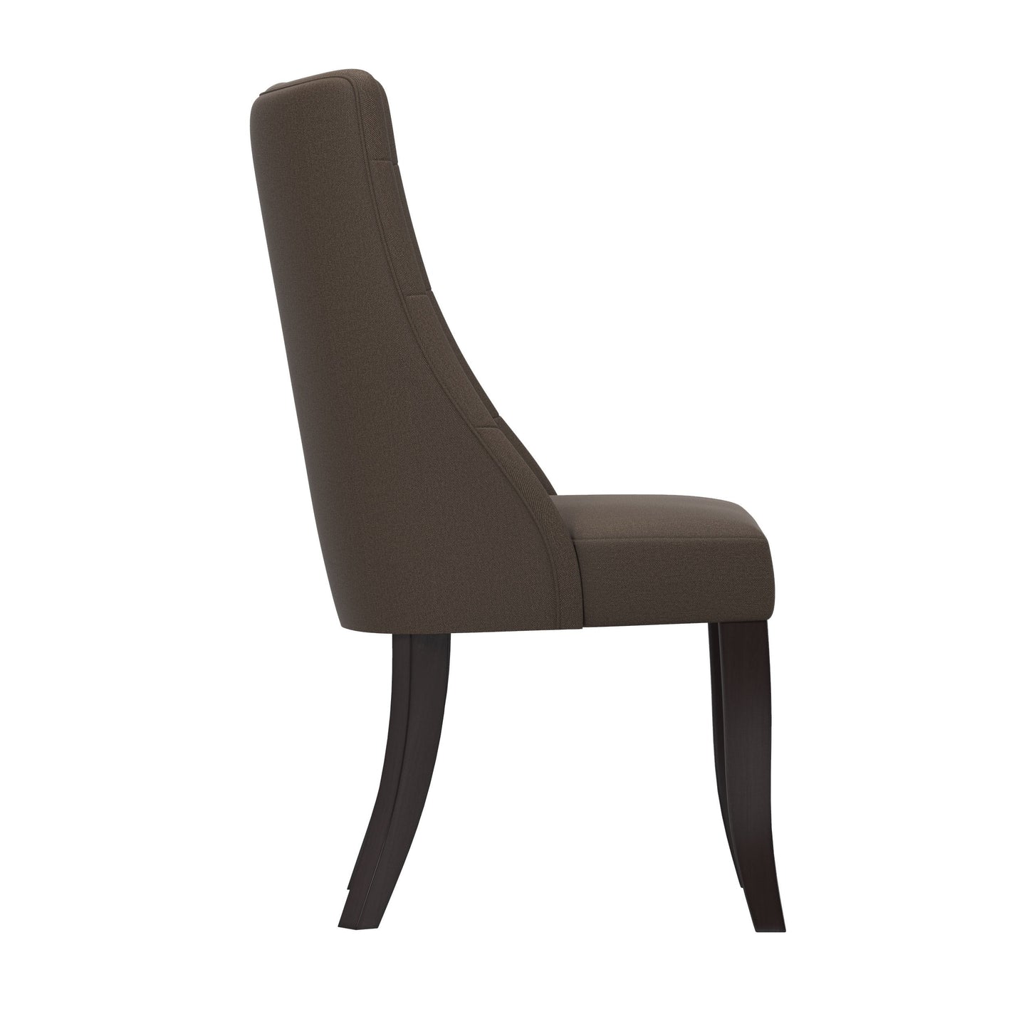 brown Accent Chairs Set of 2 Evan Collection product image by CorLiving#color_brown