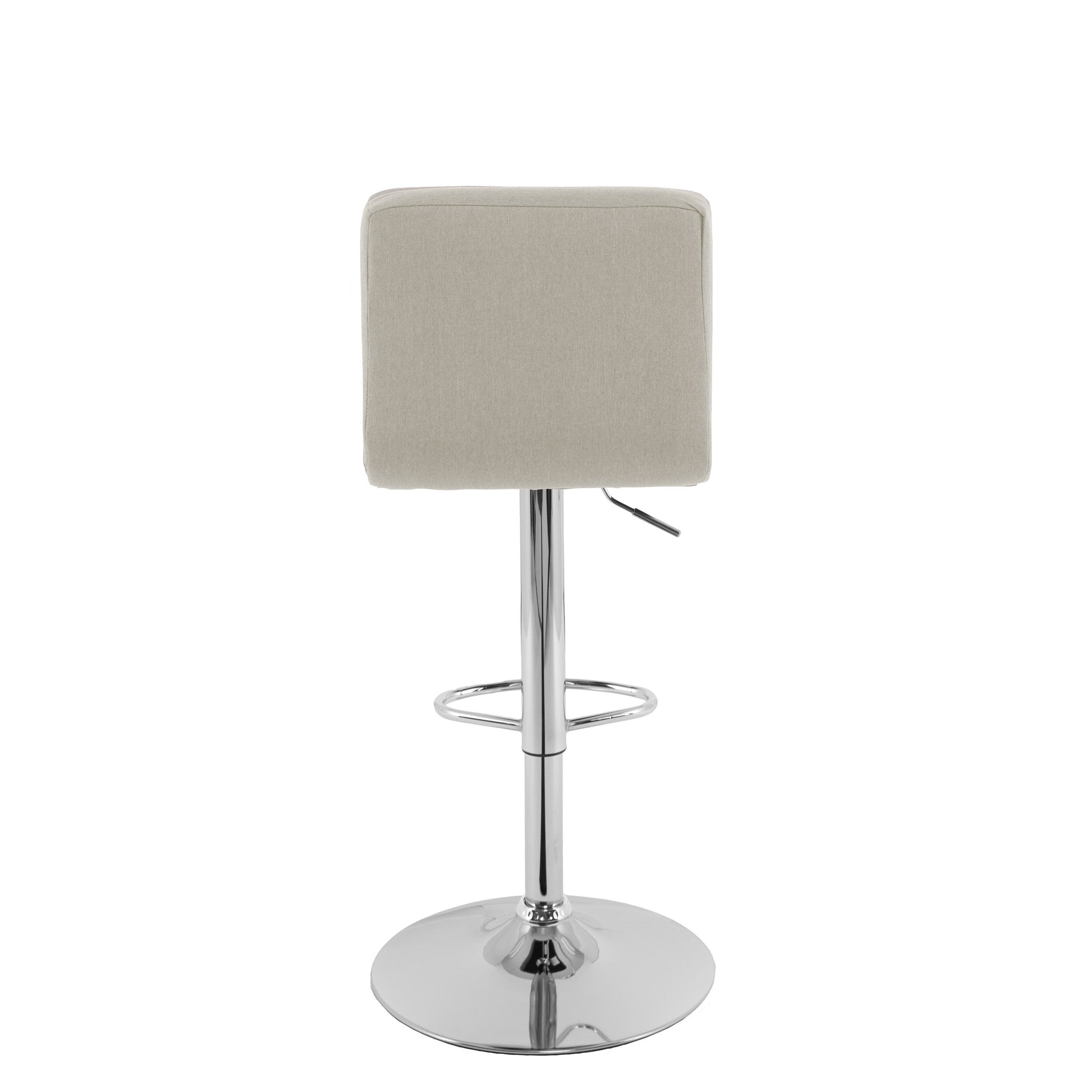 cream Adjustable Height Bar Stools Set of 2 CorLiving Collection product image by CorLiving#color_cream