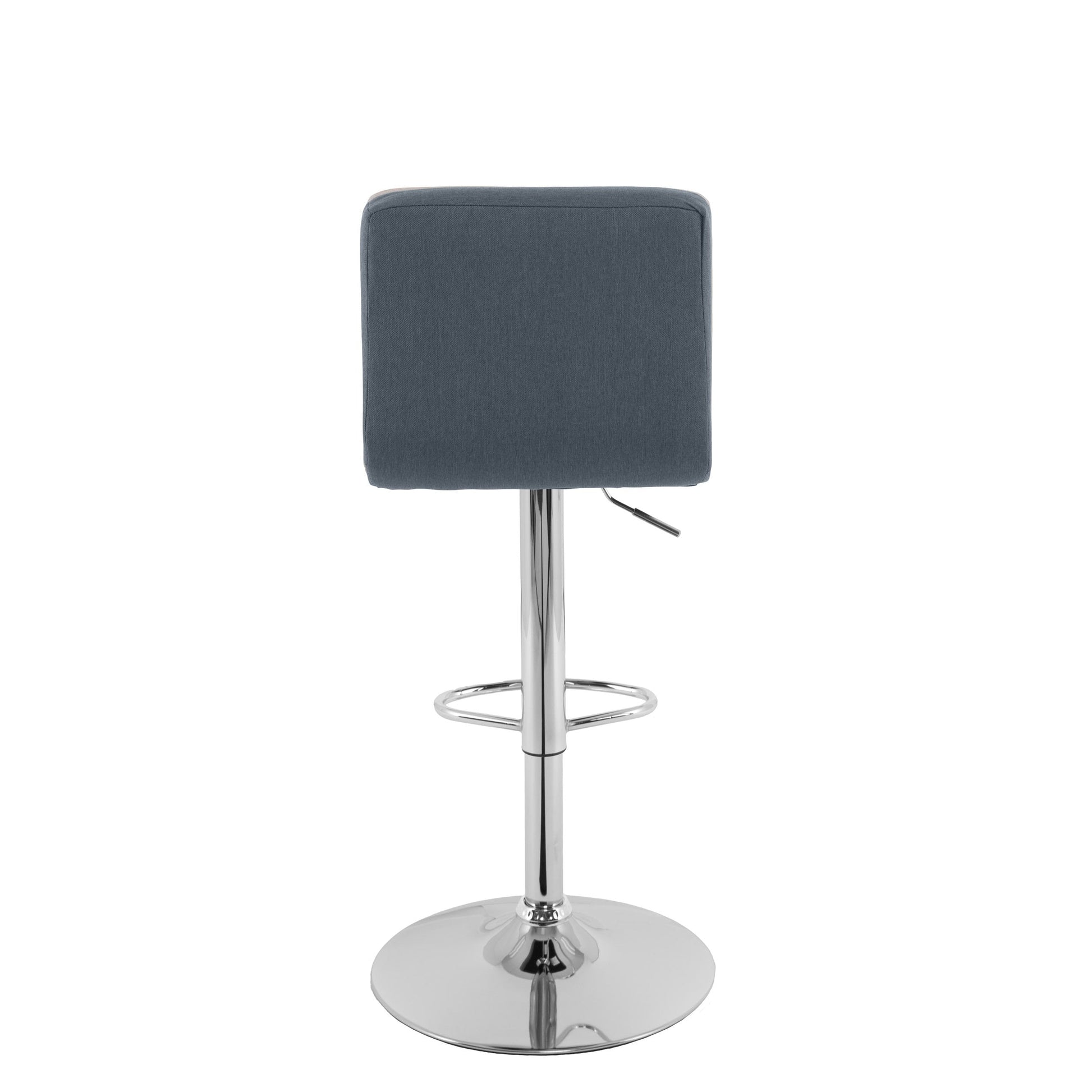 blue grey Adjustable Height Bar Stools Set of 2 CorLiving Collection product image by CorLiving#color_blue-grey