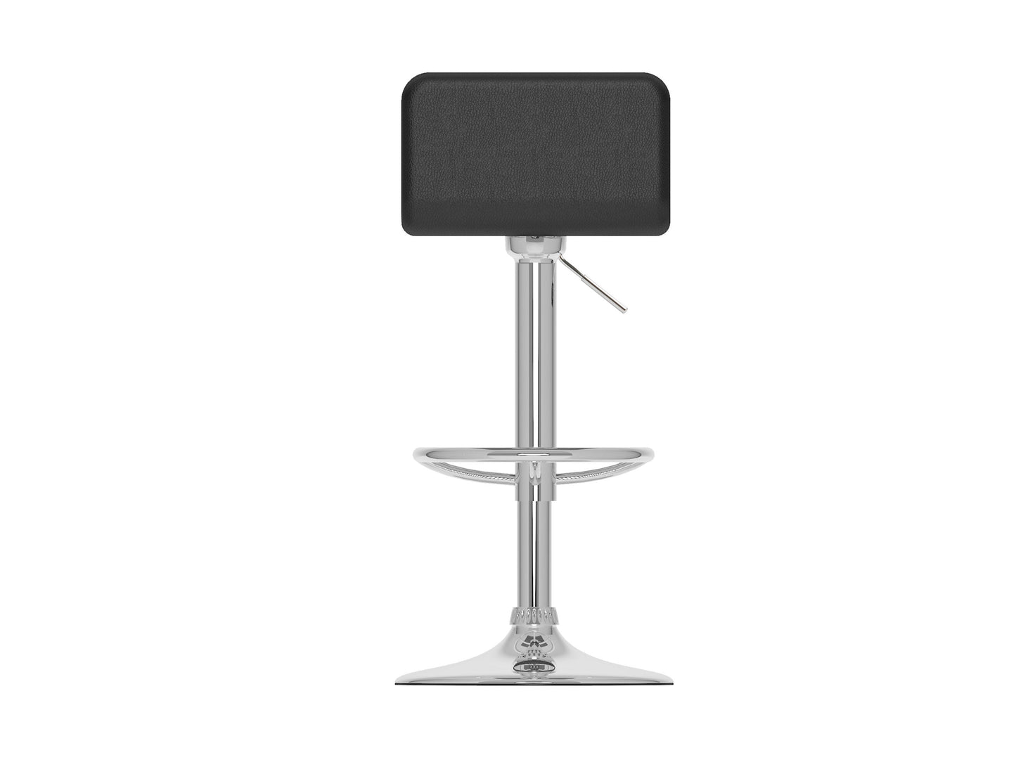 black Low Back Bar Stools Set of 2 Atlas Collection product image by CorLiving#color_black