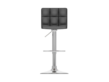 black Swivel Bar Stools Set of 2 Zion Collection product image by CorLiving#color_black